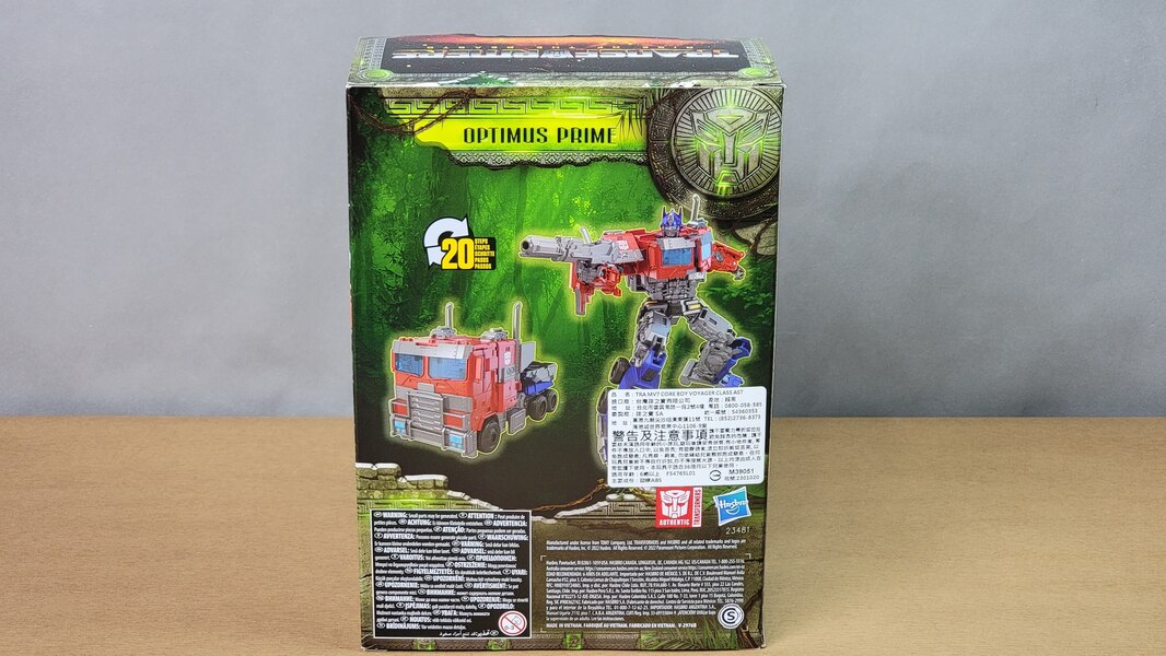 In Hand Image Of Rise Of The Beasts Mainline Optimus Prime Voyager Toy  (3 of 27)